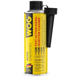 WOG Очиститель форсунок Fast Action Diesel Injector Cleaner, 0.335 л