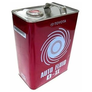 Жидкость оригинальная TOYOTA для акпп auto fluid d-2 toyota 0888600305 4 литра