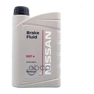 Жидкость Тормозная Brake Fluid Dot4 1 Л NISSAN арт. KE90399932
