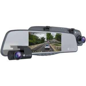 Автомобильный видеорегистратор Navitel серый 2Mpix 1080x1920 1080p 160гр. MSTAR MSC8339