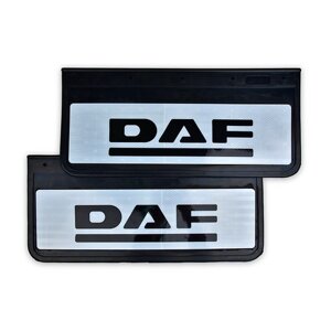 Брызговики светоотражающие передние DAF (резина) комплект 520*250