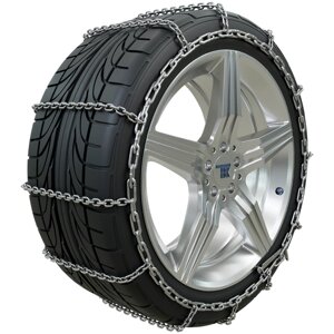 Цепи противоскольжения 195/50 R13 GROSCO для легковых автомобилей. Диаметр прутка цепи 6 мм / Рисунок Лесенка