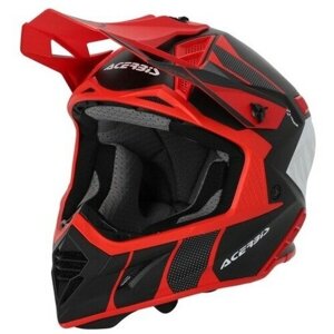 Кроссовый шлем acerbis X-TRACK 22-06, black/red S