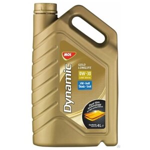 Масло моторное MOL Dynamic Gold Longlife 0W-30 4 л 13303070