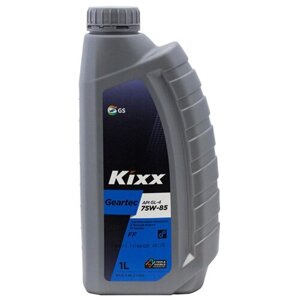 Масло трансмиссионное Kixx Geartec FF GL-4 (Gear Oil HD), 75W-85, 1 л