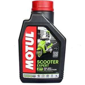 Синтетическое моторное масло Motul Scooter Expert 2T, 1 л