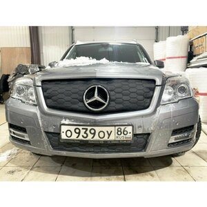 Утеплитель радиатора Mercedes-Benz GLK-Класс 2008 - 2012 I (X204) Комплект 2 детали