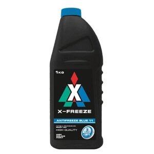X-FREEZE 430206065 Антифриз синий готовый 1kg -45°С G11