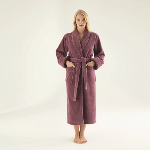 Банный халат Селеста цвет: фиолетовый (3XL)