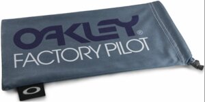 Чехол Oakley Factory Pilot Grey w/Black Acc Microbag (комплект)