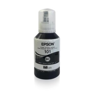 Чернила Epson 101, 127 мл, черный, оригинальные для Epson L4000/L6000 (C13T03V14A/C13T03Y100)