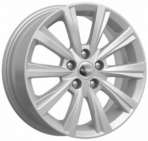 Диски R15 5x100 6J ET38 D57,1 К&К Volkswagen Polo (КСr937) Сильвер