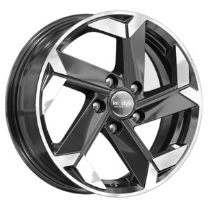 Диски R16 5x112 6J ET43 D57,1 К&К Skoda Karoq (КСr979) Алмаз черный