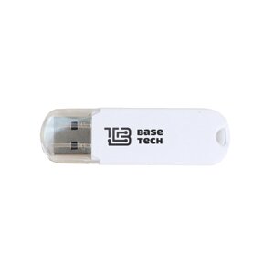 Флешка 64gb USB 2.0 basetech BS2, белый (BS2-64GB-WH)
