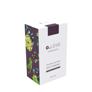 G. LOVE G. LOVE Ночная пилинг-маска для лица с кислотами Night Cranberries