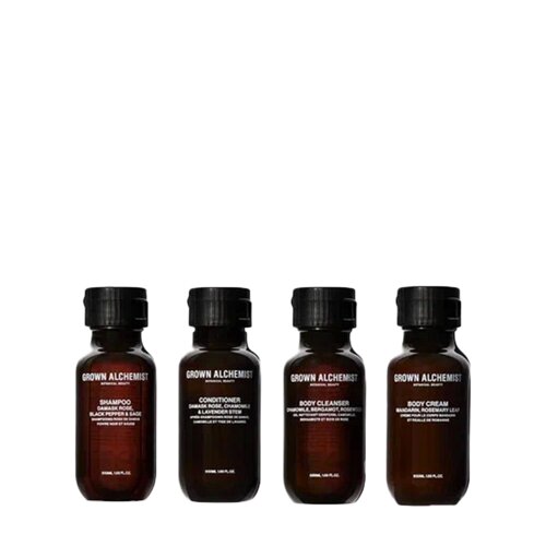 Grown Alchemist Grown Alchemist Дорожный набор для ухода за кожей тела и волосами Travel Essentials Kit