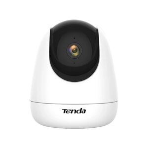 IP-камера TENDA CP3 4мм, настольная, поворотная, 2Мпикс, CMOS, до 1920x1080, до 30кадров/с, WiFi,10 °C/50 °C, белый (CP3)