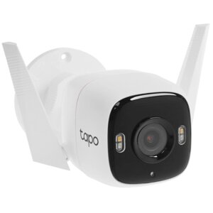 IP-камера TP-Link Tapo C320WS 3.18мм, уличная, корпусная, 4Мпикс, CMOS, до 2560x1440, до 15 кадров/с, ИК подсветка 30м, WiFi,20 °C/45 °C, белый