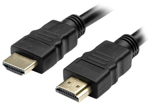 Кабель HDMI (19M)-HDMI (19M) v2.0 4K, экранированный, 7.5 м, черный basetech (BT-HDMI-HDMI-7.5M-BK)