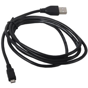 Кабель USB-micro USB, 1.8 м, черный, cablexpert (CCP-musb2-AMBM-6)
