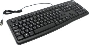 Клавиатура проводная Logitech K120, мембранная, USB, черный (920-002522/920-002583)