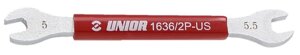 Ключ спицевой Unior 1636/2P (красный 5 x 5.5 мм)