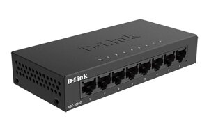 Коммутатор D-link DGS-1008D, кол-во портов: 8x1 Гбит/с (DGS-1008D/K2A)