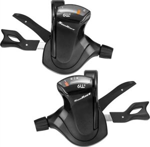 Манетки SunRace DLM900 18/27 скоростей (черный комплект (левый+правый