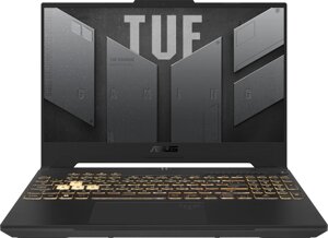 Ноутбук ASUS TUF gaming F15 FX507ZC4-HN143 15.6" IPS 1920x1080, intel core i5 12500H 2.5 ггц, 16gb RAM, 512gb SSD, nvidia geforce RTX 3050-4gb, без OC, серый (90NR0gw1-M00B40)
