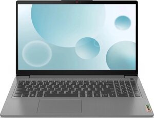 Ноутбук lenovo ideapad 3 15IAU7 15.6" IPS 1920x1080, intel core i3 1215U 1.2 ггц, 8gb RAM, 256gb SSD, без OC, серый (82RK00YVRK)
