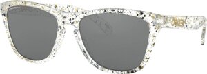 Очки солнцезащитные Oakley Frogskins Splatter Clear/Prizm Black (комплект)