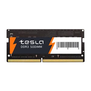 Память DDR3l sodimm 4gb, 1600mhz, CL11, 1.35 в, TESLA (TSLD3lnb-1600-C11-4G)