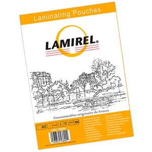 Пленка для ламинирования Lamirel 125мкм, A3, 100 шт., глянцевая (LA-78659)