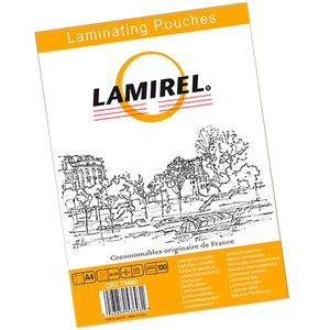 Пленка для ламинирования Lamirel 125мкм, A4, 100 шт., глянцевая (LA-78660/CRC 78660)