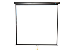Проекционный экран_Cinema Wallscreen MW 100quot; 180x180 см (чёрный корпус)