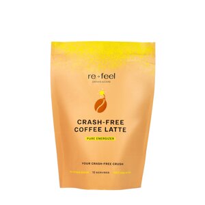 Re-Feel Re-Feel Кофе-латте с адаптогенами Crash-Free Coffee Latte (дой-пак) 200 гр