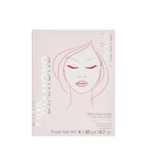 Rodial Rodial Набор биоцеллюлозных масок для сияния кожи лица с лифтинг-эффектом Pink Diamond Lifting Face Mask 4х20 гр