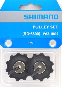 Ролики заднего переключателя Shimano RD-5800 SS 11 ск, черный)