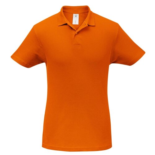Рубашка поло ID. 001 оранжевая, размер L