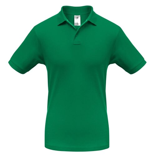 Рубашка поло Safran зеленая, размер L