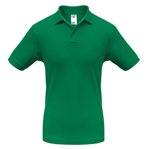 Рубашка поло Safran зеленая, размер XL