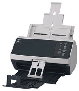 Сканер протяжный Fujitsu FI 8150, A4, CIS, 600x600dpi, ДАПД 100 листов, ч/б 50 стр/мин, цв. 50 стр/мин, 48 бит, сетевой, USB (PA03810-B101)