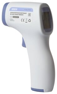 Термометр бесконтактный инфракрасный QUMO Health Thermometer TQ-1, автоматический, питание 2 элемента ААА, белый (32855)