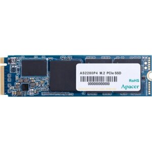 Твердотельный накопитель (SSD) Apacer 256Gb AS2280P4, 2280, M. 2, NVMe (AP256GAS2280P4-1) Retail