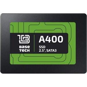 Твердотельный накопитель (SSD) basetech 480gb A400, 2.5", SATA3 (ssdbta400480GN) bulk (OEM)