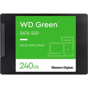Твердотельный накопитель (SSD) Western Digital 240Gb WD Green, 2.5", SATA3 (WDS240G3G0A)