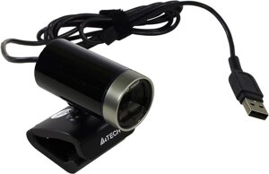 Вебкамера A4Tech PK-910H, 2 MP, 1920x1080, встроенный микрофон, USB 2.0, черный/серебристый