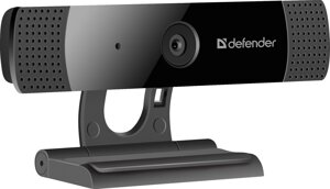 Вебкамера Defender G-lens 2599, 2 MP, 1920x1080, встроенный микрофон, USB 2.0, черный (63199)