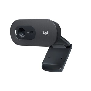 Вебкамера Logitech C505e HD, 1.2 MP, 1280x720, встроенный микрофон, USB 2.0, черный (960-001373)