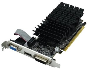 Видеокарта AFOX nvidia geforce GT 210 nvidia, 1gb DDR3, 64 бит, PCI-E, VGA, DVI, HDMI, retail (AF210-1024D3l5-V2)